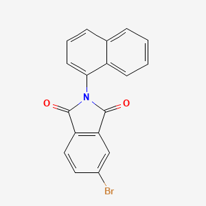 5-bromo-2-(naphthalen-1-yl)-1H-isoindole-1,3(2H)-dione