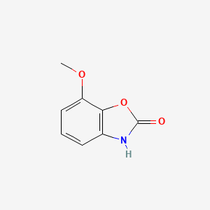 molecular formula C8H7NO3 B14145063 7-Methoxybenzoxazolinone CAS No. 40925-64-2