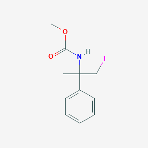 Methyl (1-iodo-2-phenylpropan-2-yl)carbamate