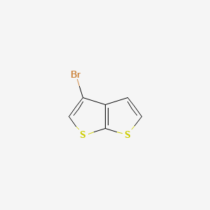 molecular formula C6H3BrS2 B14145184 Thieno(2,3-b)thiophene, 3-bromo- CAS No. 25121-84-0