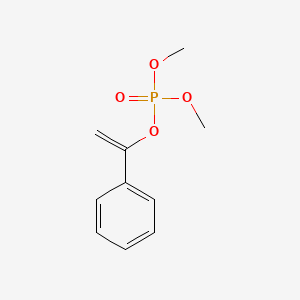 molecular formula C10H13O4P B14145208 Dimethyl 1-phenylethenyl phosphate CAS No. 4202-12-4