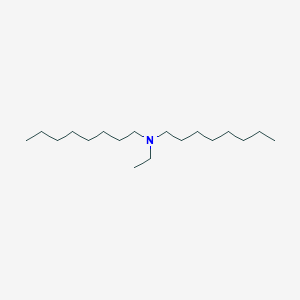 molecular formula C18H39N B14145212 N-ethyl-N-octyloctan-1-amine CAS No. 4182-31-4