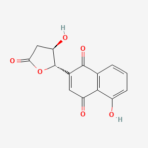 molecular formula C14H10O6 B14145216 Juglomycin B CAS No. 38637-89-7