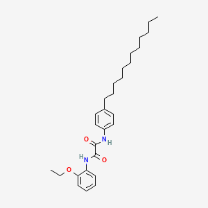 N1-(4-Dodecylphenyl)-N2-(2-ethoxyphenyl)oxalamide