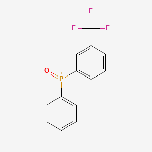 Oxo-phenyl-[3-(trifluoromethyl)phenyl]phosphanium