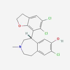 molecular formula C19H18Cl3NO2 B14145295 WW6D984Dpy CAS No. 152125-09-2