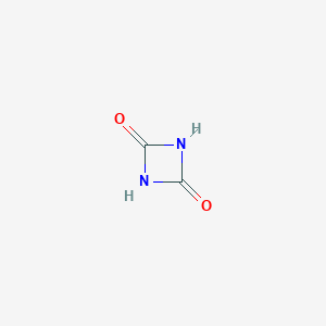 molecular formula C2H2N2O2 B14145313 1,3-Diazetidine-2,4-dione CAS No. 4455-27-0