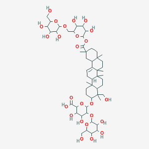 molecular formula C54H86O25 B14145317 Azukisaponin VI CAS No. 82801-39-6