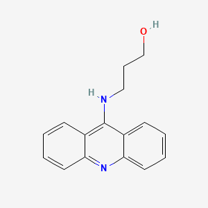 1-Propanol, 3-(9-acridinylamino)-