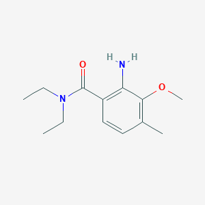 2-Amino-N,N-diethyl-3-methoxy-4-methylbenzamide