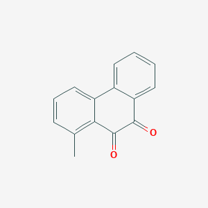 molecular formula C15H10O2 B14145571 1-Methylphenanthrene-9,10-dione CAS No. 79075-28-8