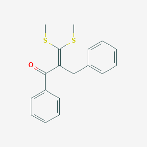 2-Benzyl-3,3-bis(methylsulfanyl)-1-phenylprop-2-en-1-one