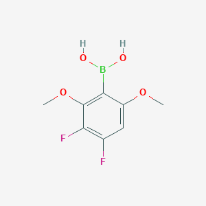 (3,4-Difluoro-2,6-dimethoxyphenyl)boronic acid