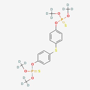 molecular formula C16H20O6P2S3 B1414586 Temephos D12 (tetramethyl D12) CAS No. 1219795-39-7