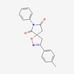 3-(4-Methylphenyl)-7-phenyl-1-oxa-2,7-diazaspiro[4.4]non-2-ene-6,8-dione