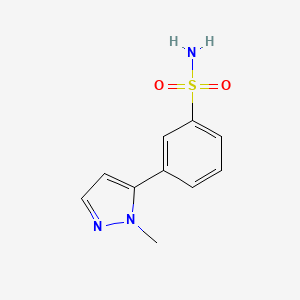 3-(2-Methyl-2H-pyrazol-3-yl)-benzenesulfonamide