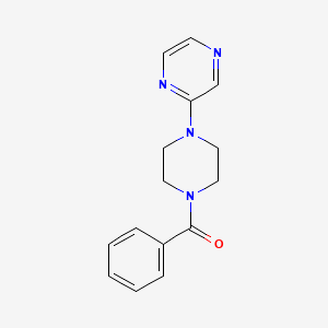 Phenyl[4-(pyrazin-2-yl)piperazin-1-yl]methanone