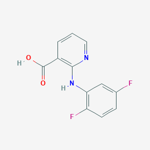 2-[(2,5-Difluorophenyl)amino]pyridine-3-carboxylic acid