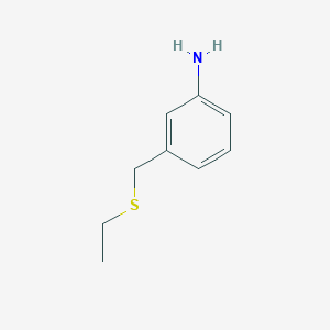 3-[(Ethylsulfanyl)methyl]aniline