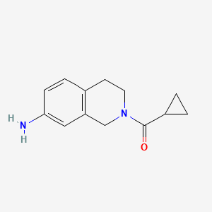 2-(Cyclopropylcarbonyl)-1,2,3,4-tetrahydroisoquinolin-7-amine