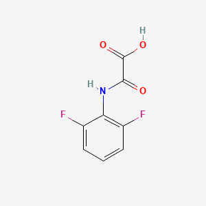 molecular formula C8H5F2NO3 B1414703 2-((2,6-二氟苯基)氨基)-2-氧代乙酸 CAS No. 1018295-42-5