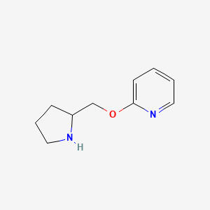 2-[(Pyrrolidin-2-yl)methoxy]pyridine