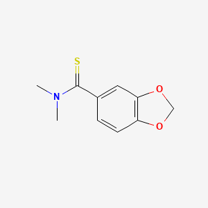 Benzamide, N,N-dimethyl-3,4-methylenedioxythio-