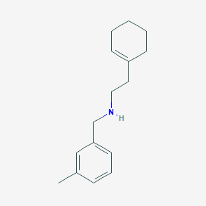 2-(cyclohex-1-en-1-yl)-N-(3-methylbenzyl)ethanamine