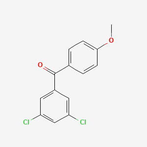 (3,5-Dichlorophenyl)(4-methoxyphenyl)methanone