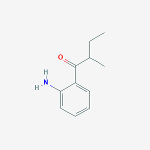 1-Butanone, 1-(2-aminophenyl)-2-methyl-