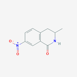 3-methyl-7-nitro-3,4-dihydro-2H-isoquinolin-1-one