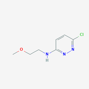 6-chloro-N-(2-methoxyethyl)pyridazin-3-amine