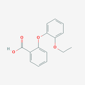 molecular formula C15H14O4 B1414760 2-(2-乙氧基苯氧基)苯甲酸 CAS No. 1021245-76-0