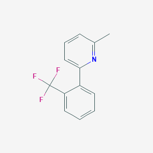 6-(2-Trifluoromethylphenyl)-2-methylpyridine