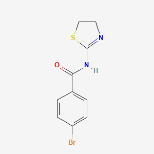 Benzamide, 4-bromo-N-(4,5-dihydro-2-thiazolyl)-