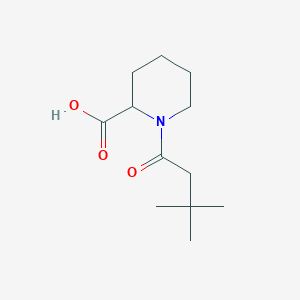 1-(3,3-Dimethylbutanoyl)piperidine-2-carboxylic acid