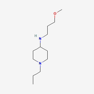 molecular formula C12H26N2O B1414781 N-(3-methoxypropyl)-1-propylpiperidin-4-amine CAS No. 1042588-63-5