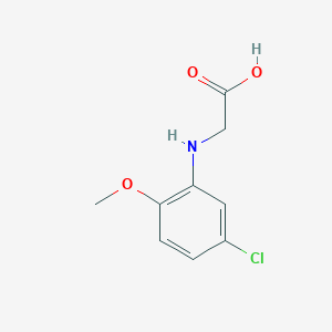 2-[(5-Chloro-2-methoxyphenyl)amino]acetic acid