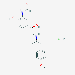 molecular formula C19H25ClN2O4 B14147887 Formoterol hydrochloride CAS No. 1254710-01-4