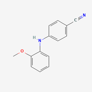 4-[(2-Methoxyphenyl)amino]benzonitrile