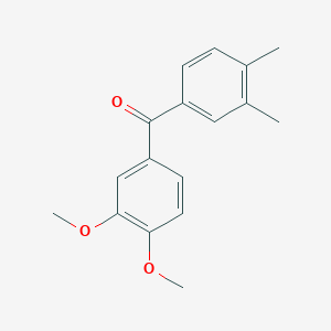 Methanone, (3,4-dimethoxyphenyl)(3,4-dimethylphenyl)-