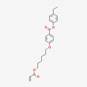 (4-ethylphenyl) 4-(6-prop-2-enoyloxyhexoxy)benzoate