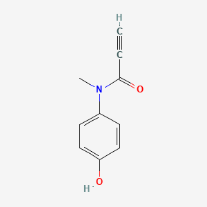molecular formula C10H9NO2 B1414816 N-(4-hydroxyphenyl)-N-methylprop-2-ynamide CAS No. 1042536-61-7