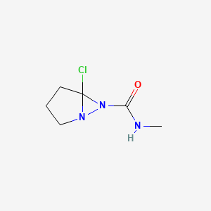 5-Chloro-N-methyl-1,6-diazabicyclo[3.1.0]hexane-6-carboxamide