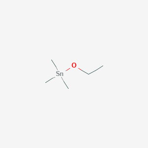 molecular formula C5H14OSn B14148215 Ethoxy(trimethyl)stannane CAS No. 1070-81-1