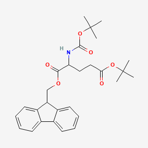 5-tert-butyl 1-(9H-fluoren-9-ylmethyl) N-(tert-butoxycarbonyl)glutamate