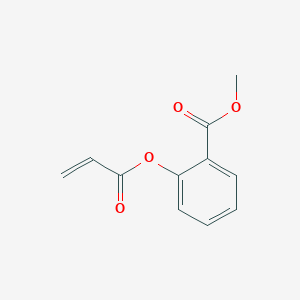 molecular formula C11H10O4 B14148304 Methyl 2-(acryloyloxy)benzoate CAS No. 4513-46-6