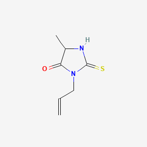 5-Methyl-3-(2-propenyl)-2-thioxo-4-imidazolidinone