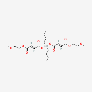 2-Methoxyethyl (Z,Z)-11,11-dibutyl-6,9,13-trioxo-2,5,10,12-tetraoxa-11-stannahexadeca-7,14-dien-16-oate