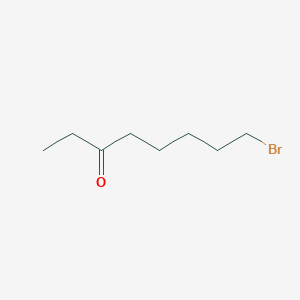 molecular formula C8H15BrO B14148366 8-Bromo-3-octanone CAS No. 2146-62-5